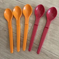 タッパーウェア　ハングスプーン　5点セット