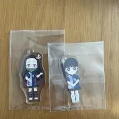 鬼滅の刃 アクリルキーホルダー(ローソン制服)　カナヲ　禰豆子