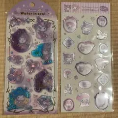 【国内正規品】ウォーターインシール すりガラス風 サンリオ クロミ マイメロ