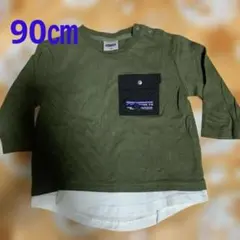 OUTDOOR PRODUCTS ベビー 長袖Tシャツ 90㎝のサムネイル