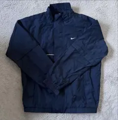 NIKE GOLF 2way レインウェア セットアップ M 収納袋付 ネイビー