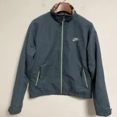 Nike ナイキ 裏付きナイロンジャケット グレー M相当