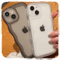 iPhone 15 pro スマホケース　クリア　ショルダーストラップ　韓国