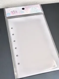 クーリア　とうめいシールシート　リフィル　シール帳　ボンボンドロップシール　白