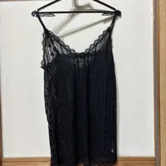 JEANASIS レースキャミソール ブラックのサムネイル