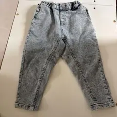 branshes ケミカルウォッシュ デニムパンツ 100cmのサムネイル