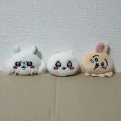 【値下げ】ちいかわ　なかよしぬいぐるみバッジ　3点セット