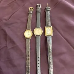 SEIKO他　時計3点まとめ売り　山