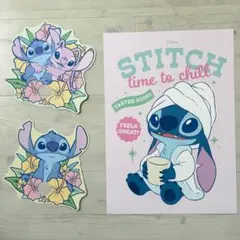 Disney スティッチ ポスター うちわセットのサムネイル