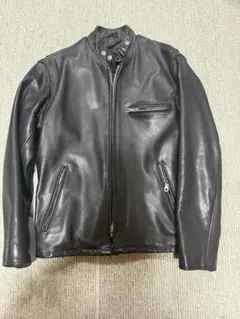 Schott シングルライダース レザージャケット 34