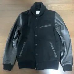 アーバンリサーチID ブラック ウール・レザー