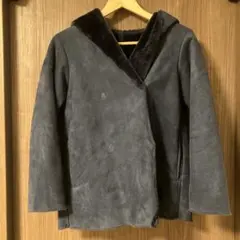 URBAN RESEARCH フード付き ムートンコート