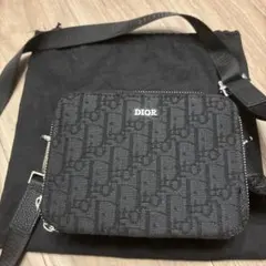 DIOR オブリーク ショルダーバッグ ブラック