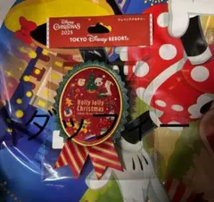 ディズニー　クリスマス　２０２５　ワッペンアクセサリー
