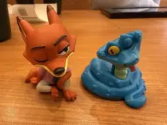 ズートピア2 ガチャガチャ　ニック　ゲイリー