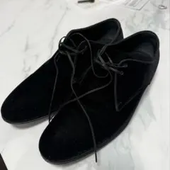 Louis Vuitton ブラックベルベット ドレスシューズ