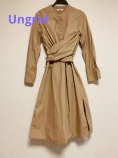 【Ungrid】シャツワンピース