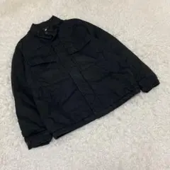 BLUE WORK ブルーワーク　メンズ　中綿ブルゾン　ジャンパー　黒　M