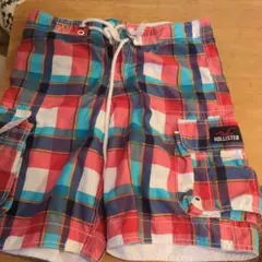 Hollister チェック柄 ショートパンツ　S