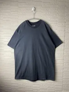 90s シングルステッチ　ヴィンテージ ヘインズ　無地シングルステッチtシャツ