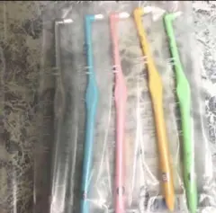 1本ブラシ5本セット ワンタフト歯ブラシ