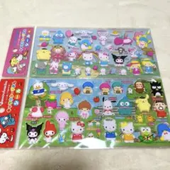 サンリオ キャラクターずかんシール 2枚セット