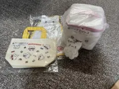 サンリオ当たりくじ　はなまるおばけ　くじ　バニティケース等　４点