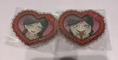 ダンガンロンパ ハート型アクリルバッジ 腐川冬子 ジェノサイダー翔