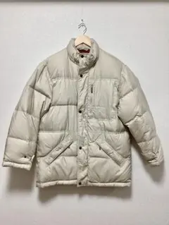 【VANSPORTS】ヴァンスポーツ メンズダウンジャケット ベージュＬＬ