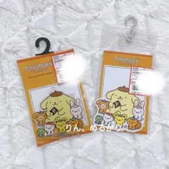 ポムポムプリン　アベイル　Avail ステッカー　アクリルスタンドキーホルダー