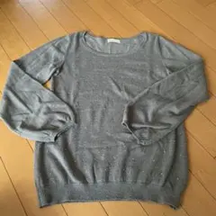 earth music&ecology ニット セーター グレー