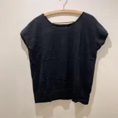 【アーバンリサーチ】SonnyLabel 半袖ニット 黒のサムネイル