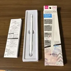 静電容量式充電タッチペン　ダイソー　中古