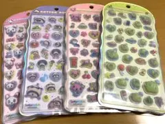 新品！たまごっち　コットンパフィシール　くちぱっち　おやじっち　ふらわ　らぶり