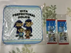 OITA PREFECTURAL POLICE タオルとキーホルダーセット