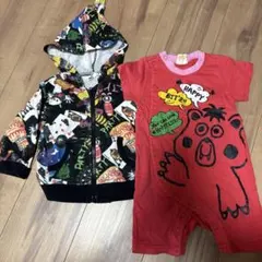 BIT'Z ベビー ロンパース 、パーカー70cmセットのサムネイル