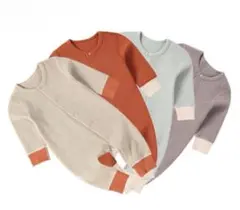 SHILOLU ロンパース2点セット66 シンプル