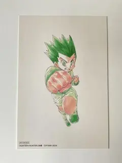 HUNTER×HUNTER ハンターハンター　特典　イラストカード