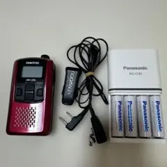 KENWOOD UBZ-LS20 イヤホン付 充電器 eneloop4本のサムネイル