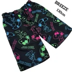 【BREEZE】ブリーズ　ハーフパンツ　スヌーピー　PEANUTS 五分丈