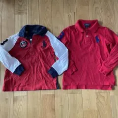 ラルフローレン　4T 110 ポロシャツ　カットソー　ロンT 2枚セット