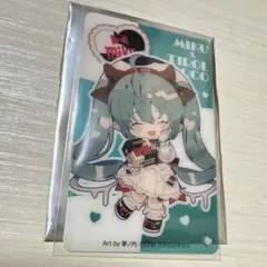初音ミク チロルチョコ ミルク クリア カード 限定 ミク ボーカロイド ボカロ