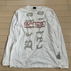 6.4SPAZIO スパッツィオ 長袖 Tシャツ 白 OロンT スポーツ ロゴのサムネイル