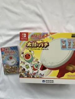 新品未使用　太鼓の達人　ソフト　太鼓　バチセットのサムネイル