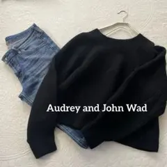 Audrey and John Wadホールガーメントクルーネックニット