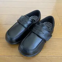 【新品未使用】MOONSTAR キッズ ローファー 17.0cm ブラック