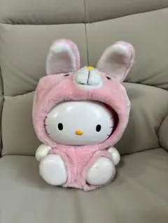 ハローキティ ウサギフード ぬいぐるみ - メルカリ