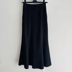 クラシカルエルフ マーメイドロングスカート S ブラック