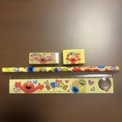 【平成レトロ】セサミストリート 文房具セット