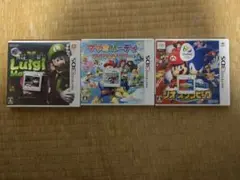 3DS ゲームソフト　マリオ３本セット